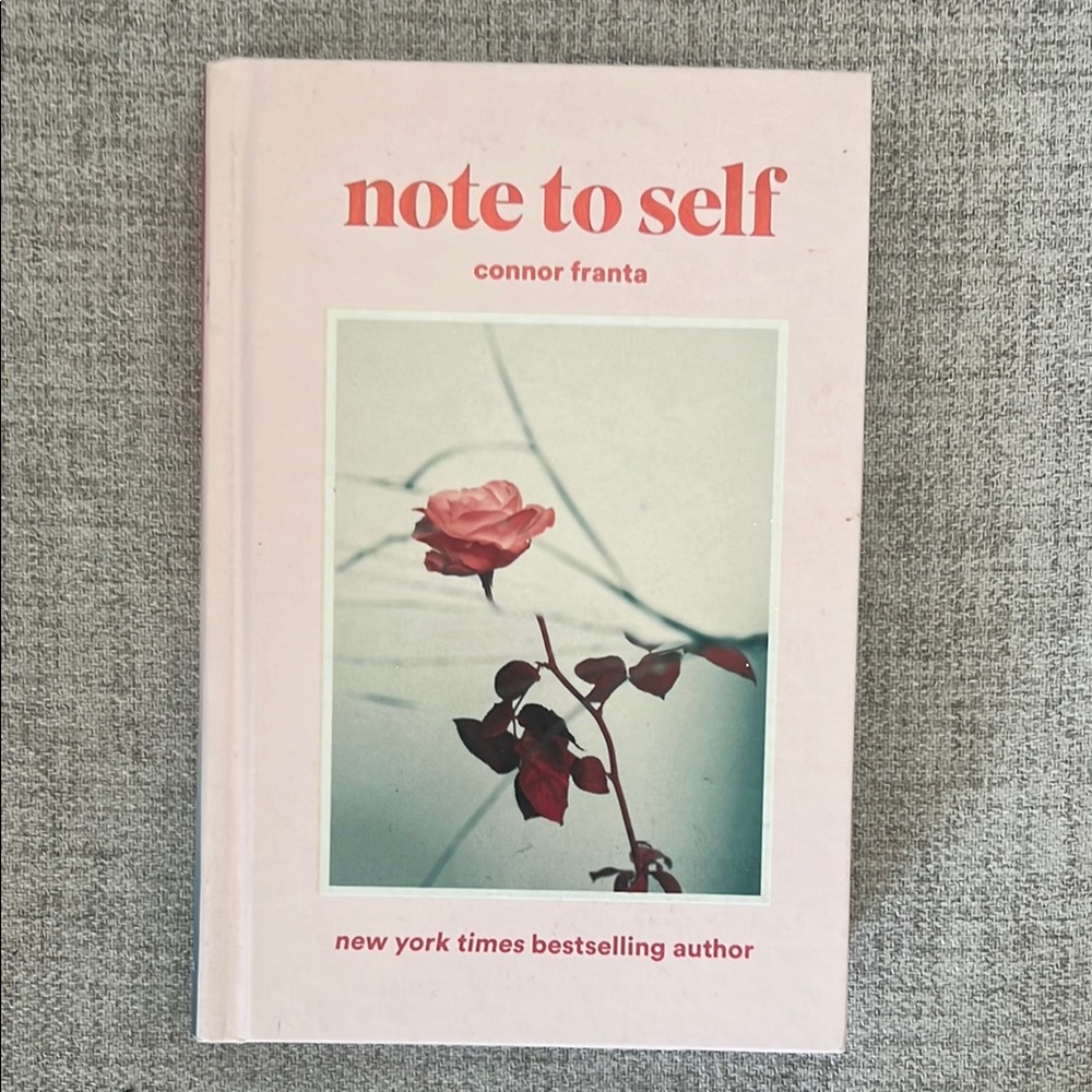 Note to Self by Connor Franta - Pink Cover